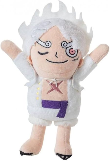 (Mis 3+) ONE PIECE – Monkey D Luffy Gear 5 con Gum Gum (New World) Peluche 27cm…x50